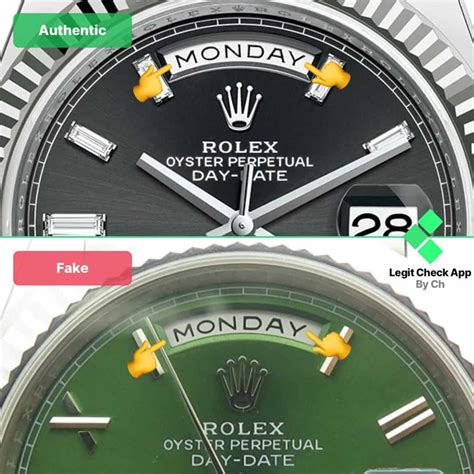 rolex oyster perpetual day date fake vs real|rolex knockoff from china.